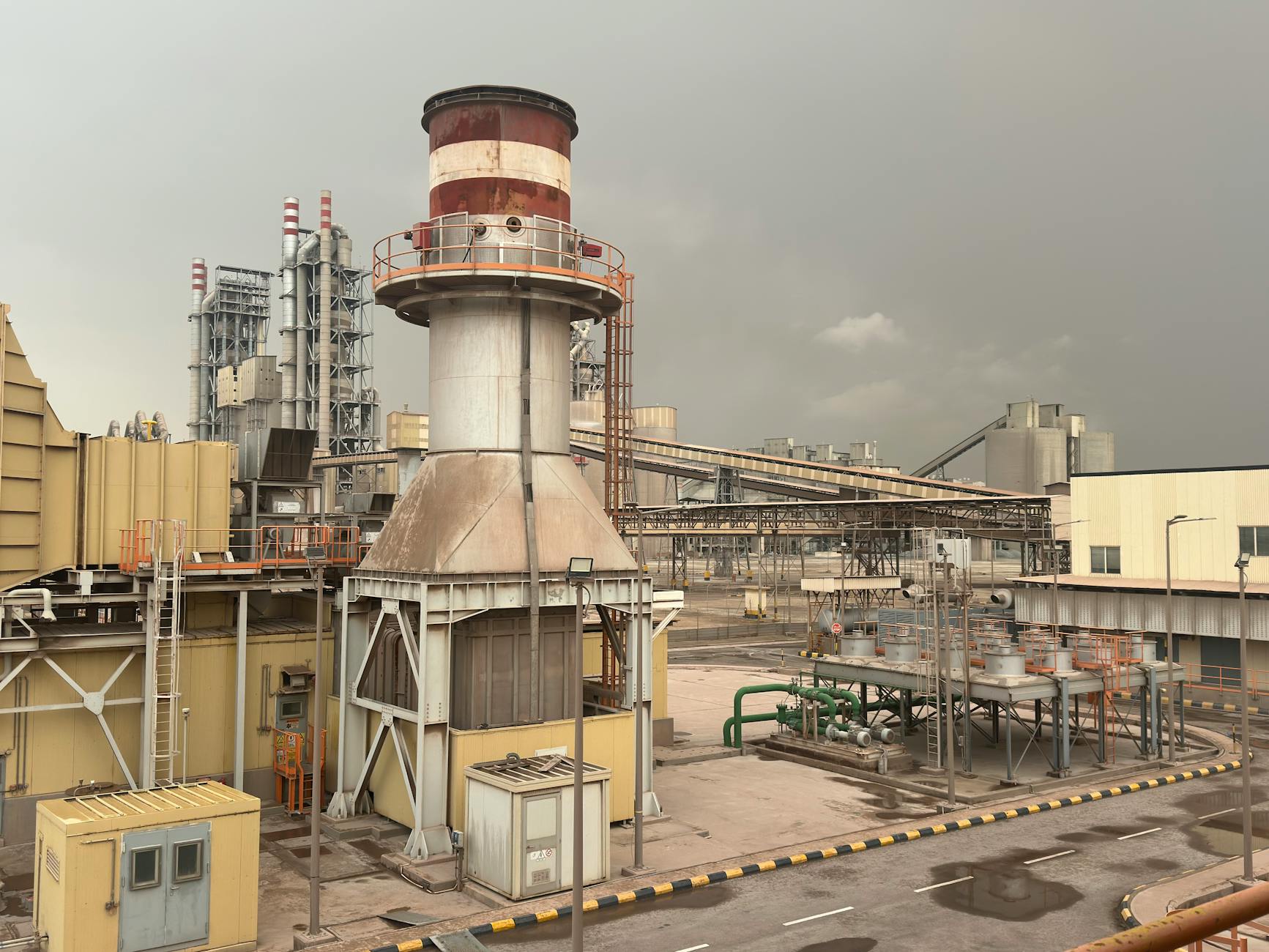 Modern industrial manufacturing facility showing domestic production infrastructure requirements