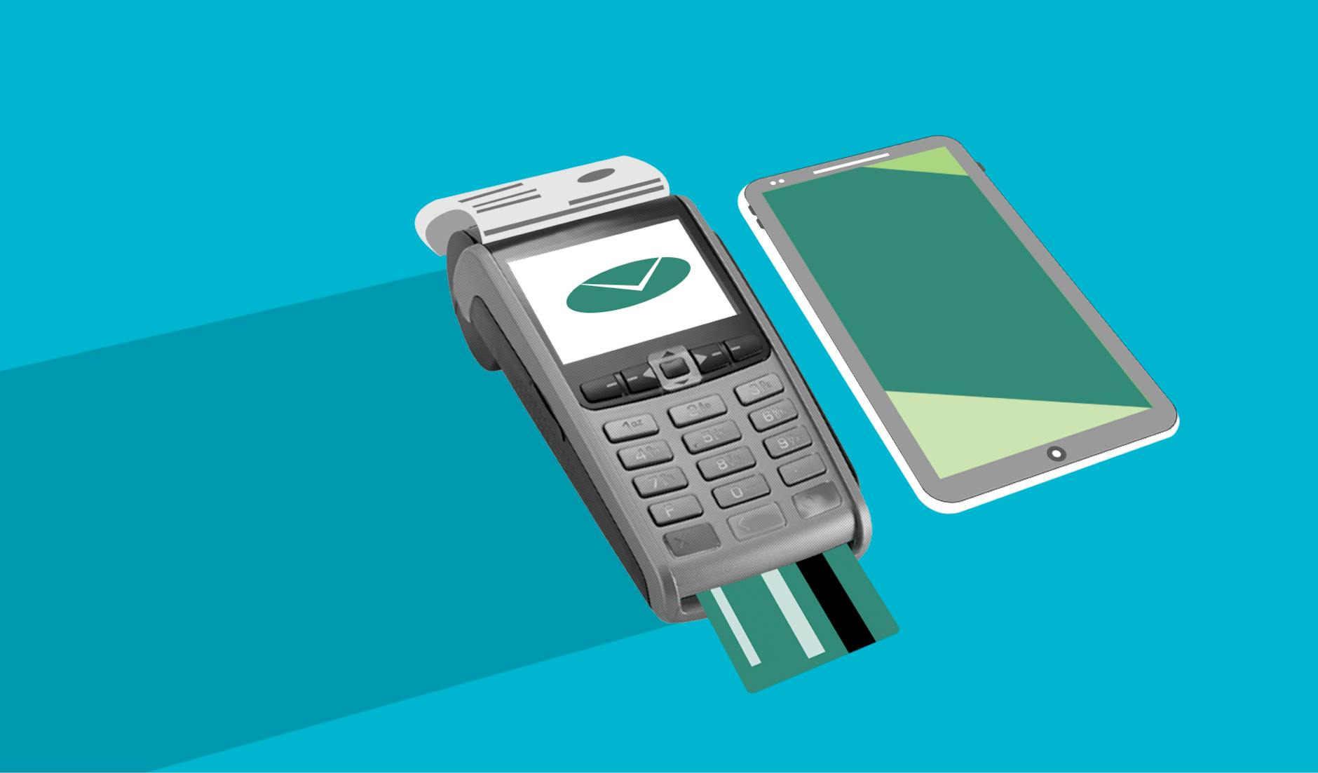 Close-up of hands using mobile phone for digital payment transaction