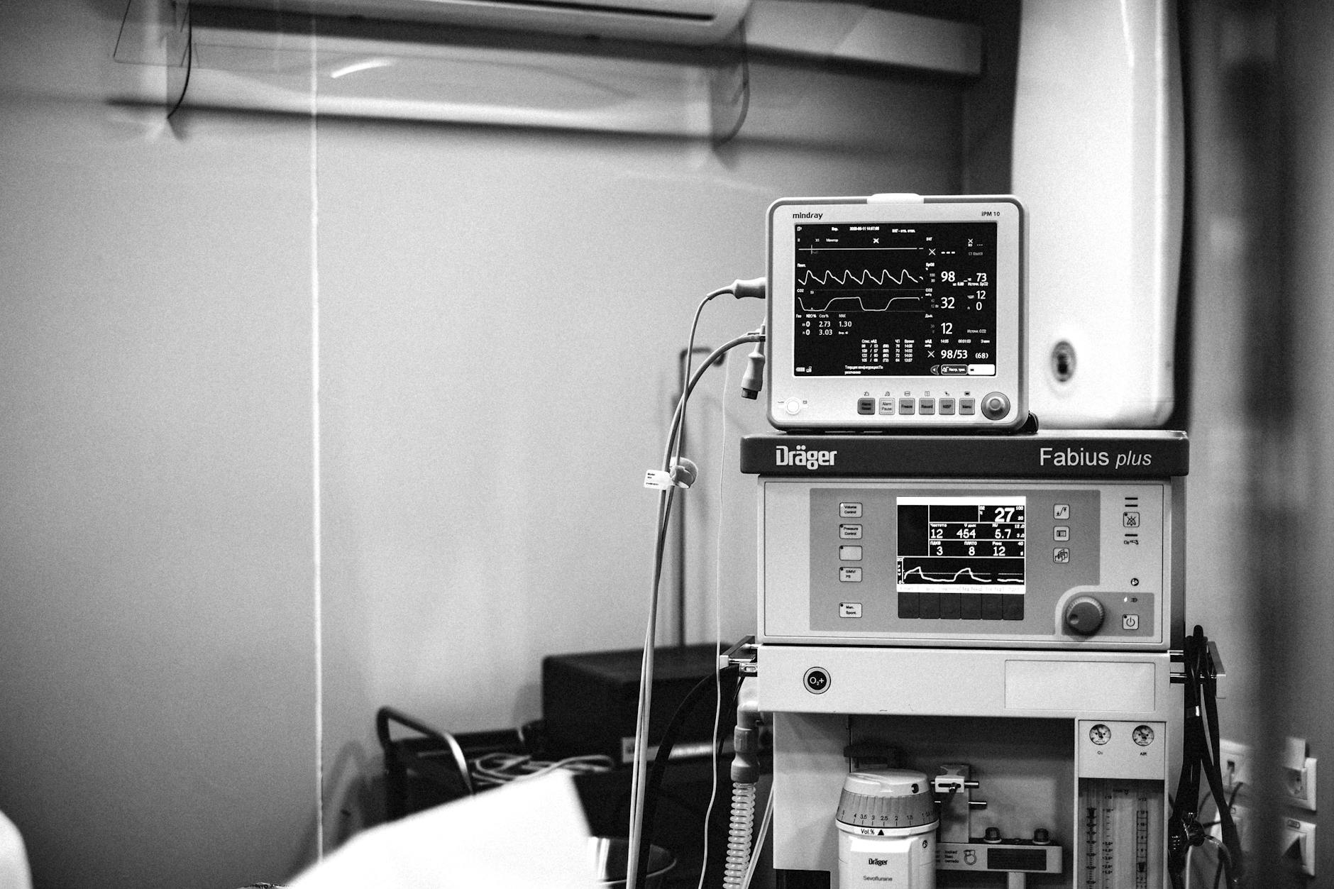 Medical monitoring devices and technology equipment used in telehealth consultations
