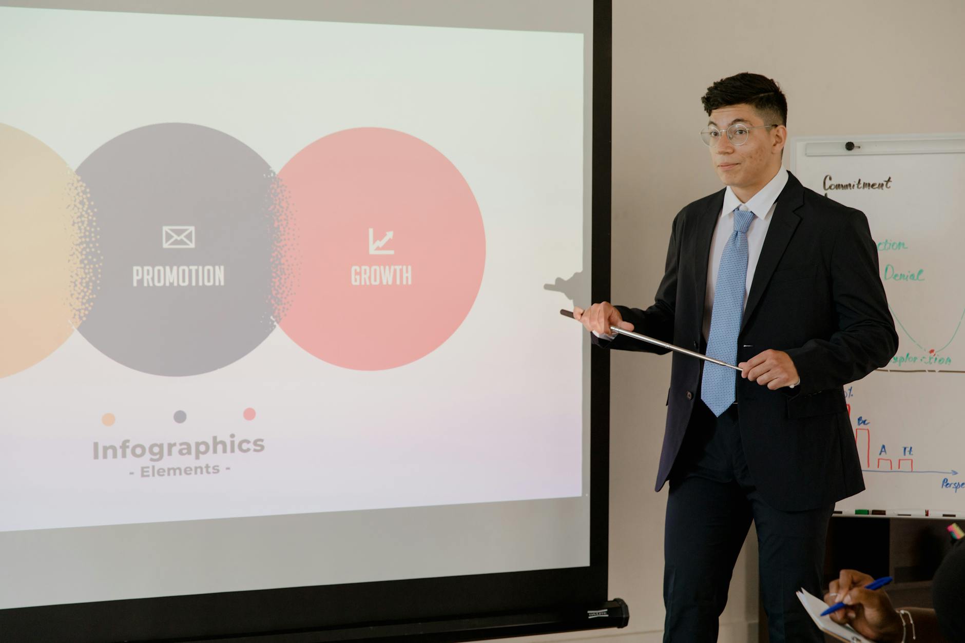 Professional training session with instructor teaching technical skills to students