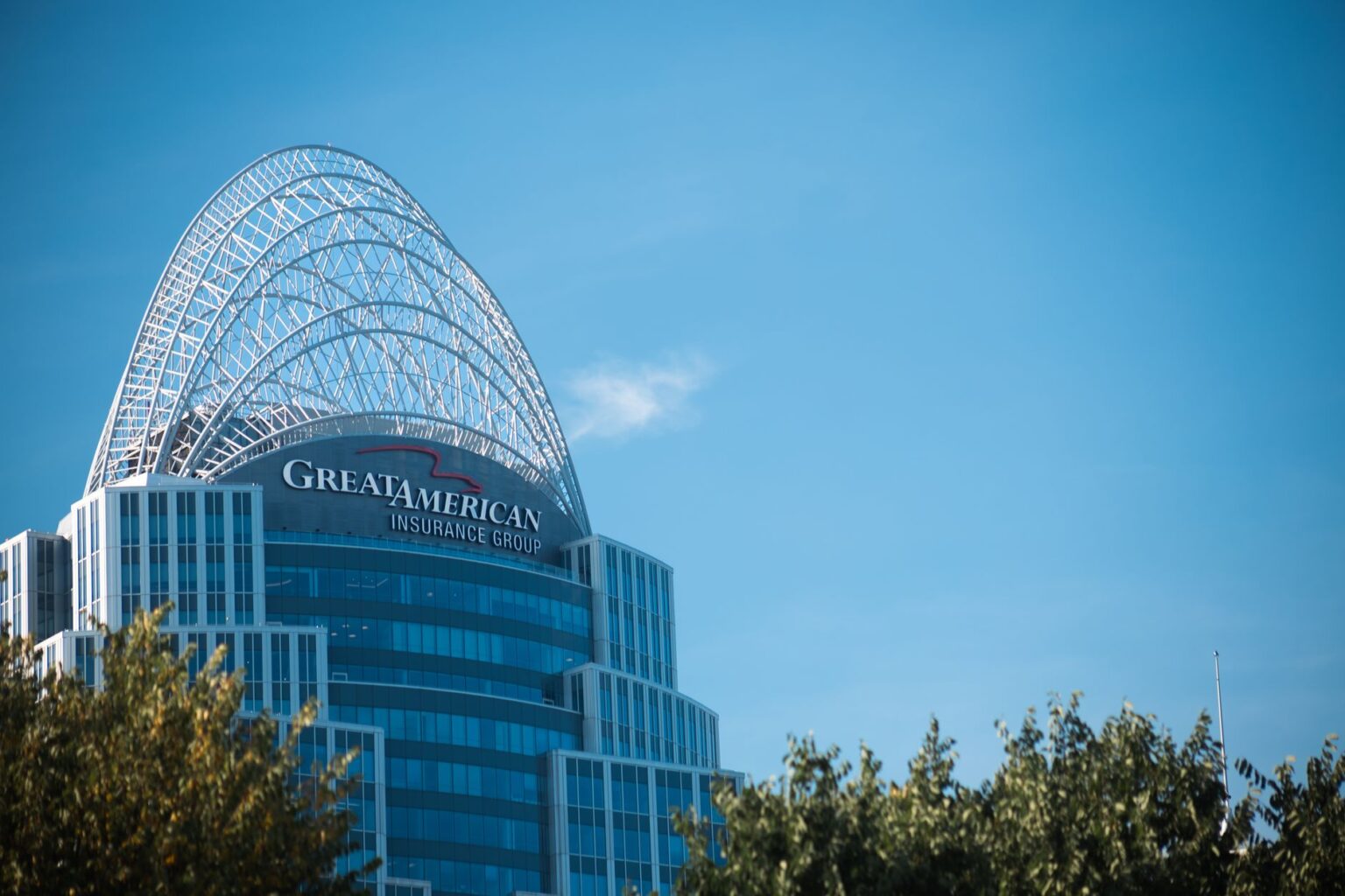 Exterior of a large insurance company headquarters representing surplus note issuers