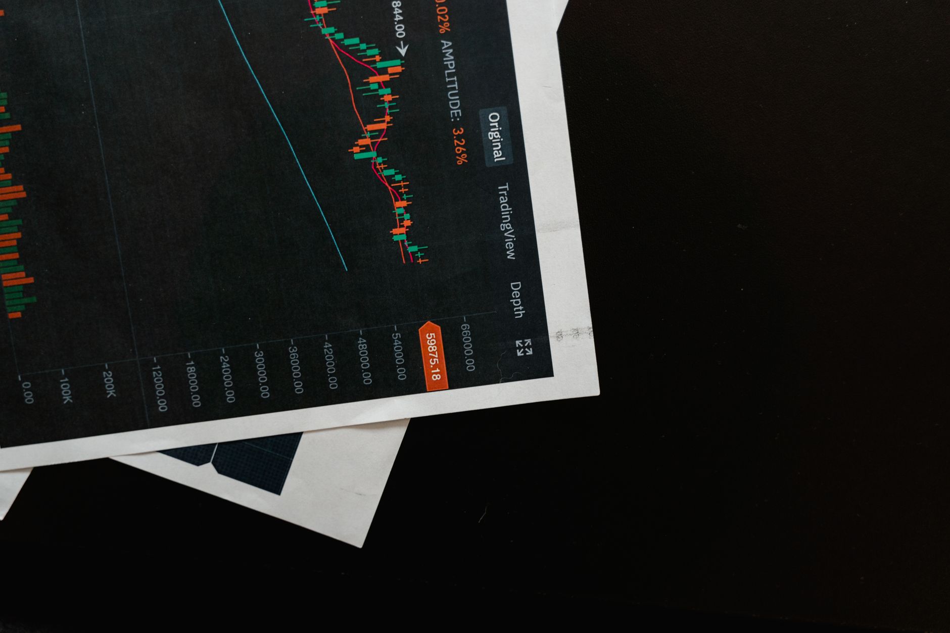 Investment analyst reviewing fixed-income portfolio charts
