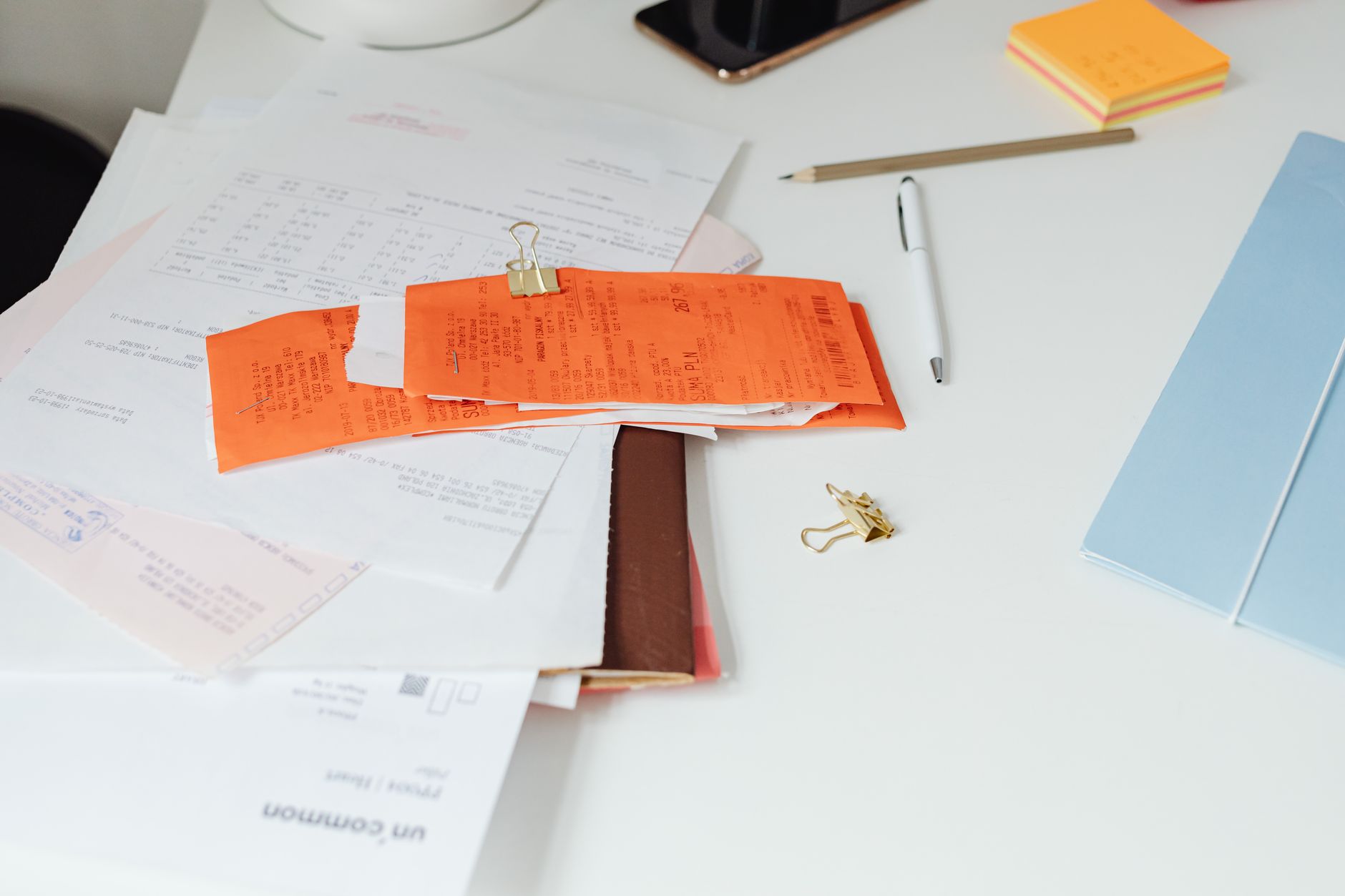 Financial analyst reviewing fixed income documents and bond allocation frameworks